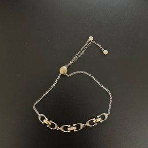 Coach Linked Signature Slider Bracelete